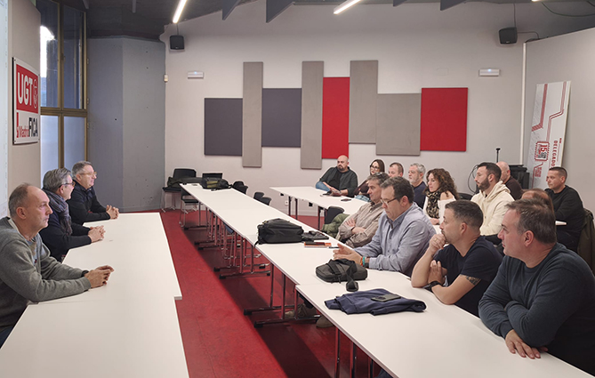 Reunión de delegados y delegadas de UGT FICA de Pepsico en Madrid